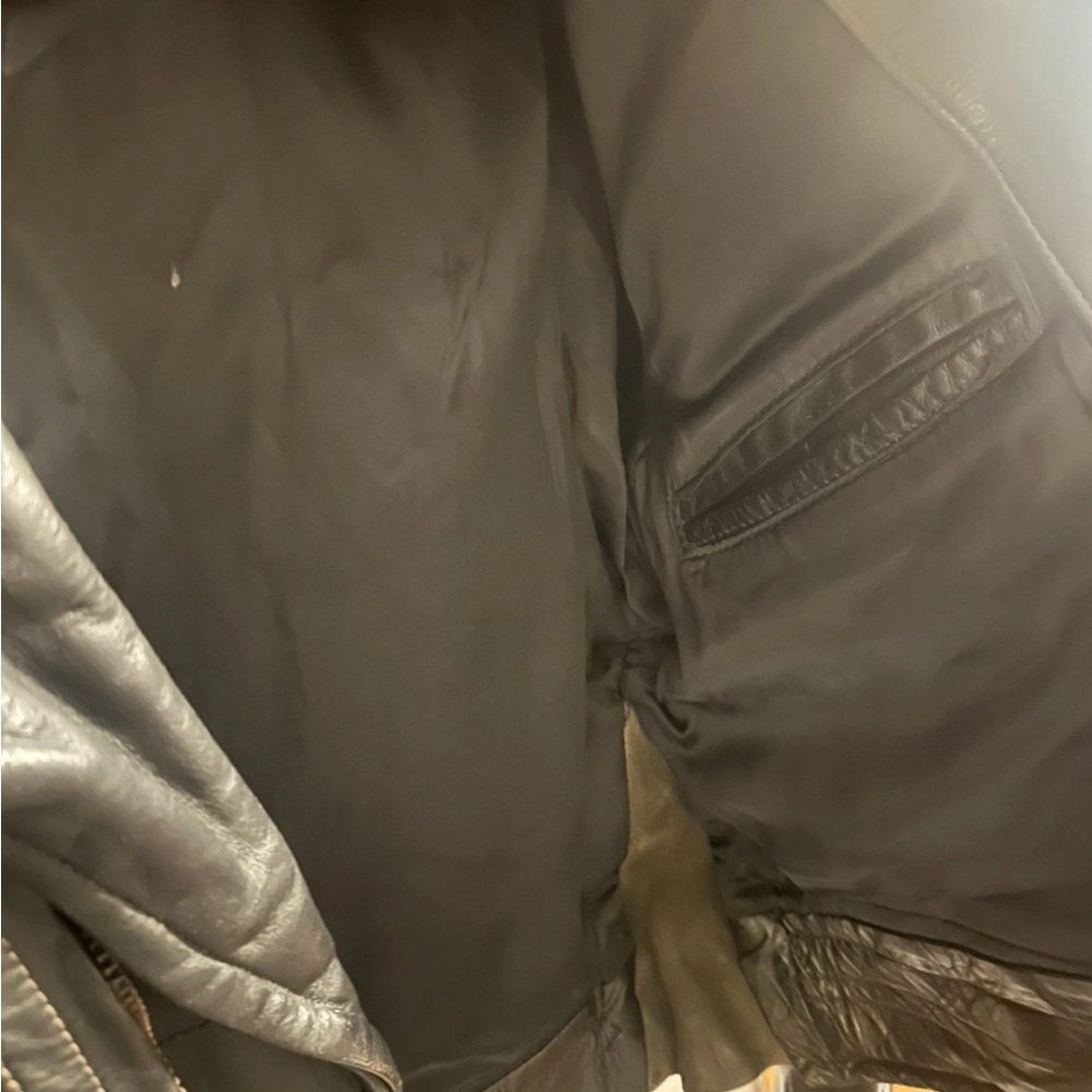 Vintage (1950s) CHP Horsehide Leather Jacket - Picture 4 of 5